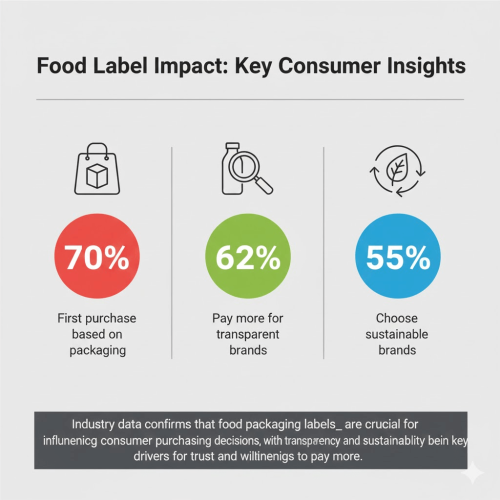 Food label impact on consumers.