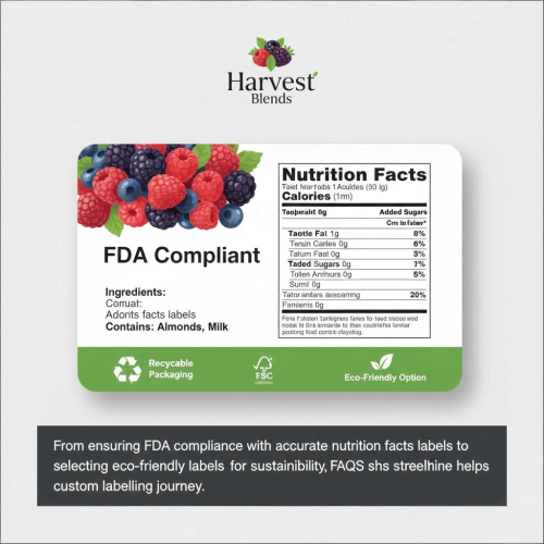 Food label compliance and sustainability.