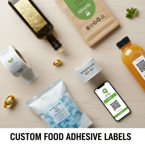 Essential custom food adhesive labels.