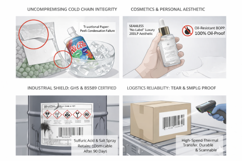 Specialized labels for diverse industries