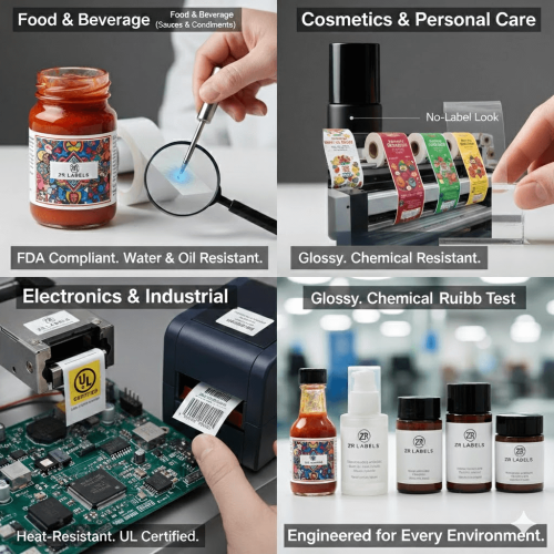 Automated label printing and inspection.