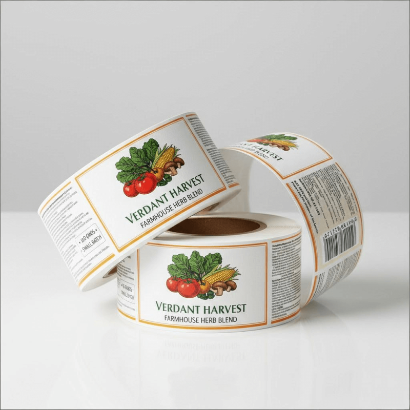 Package Labels R Wholesale Coated Paper Food Package Labels for Professional ...