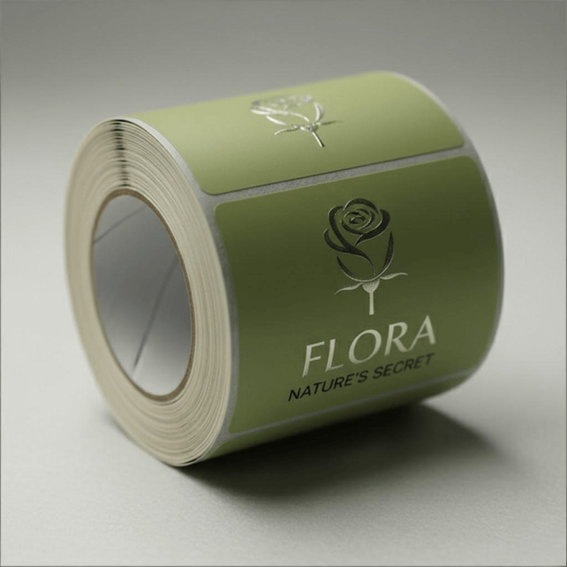 Spot UV Coated Paper Labels: Elevate Your Cosmetic Brand - Custom Vinyl ...